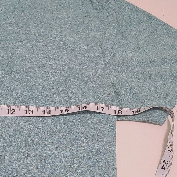 Old Navy Soft-Washed V-Neck Tee – Heather Aqua – Size M - Picture 3 of 6